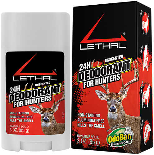 Lethal Deodorant Odor Eliminator Odorless 3 Oz