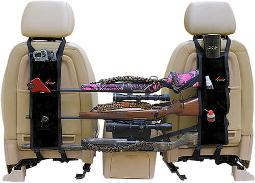 Lethal Back Seat Gun Sling 3 Rifle Black Heavy Duty Fabric And Buckles