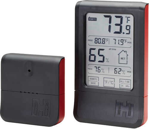Hornady 95907 Wireless Hygrometer Touchscreen Blac-img-0