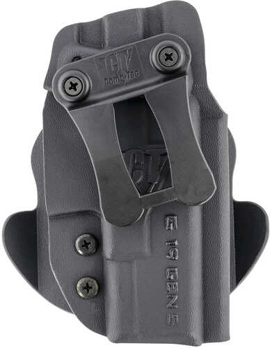 Comp-Tac Dual Concealment IWB/OWB Black Kydex For Glock 19 Gen 5 Right Hand