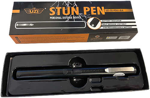 Uzi Accessories Stun Pen Black Aluminum