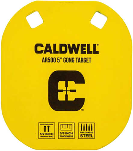 Caldwell Gong Target Yellow AR500 Steel