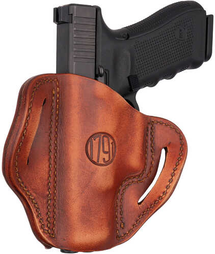 1791 Gunleather Mobh21brwr Bhc Mossy Oak/brown Leather Owb S&w Shield Springfield Xd Right Hand