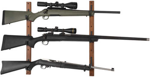 Allen Gun Collector 3 Rack Rifle/Shotgun Brown/Black Wood/Steel