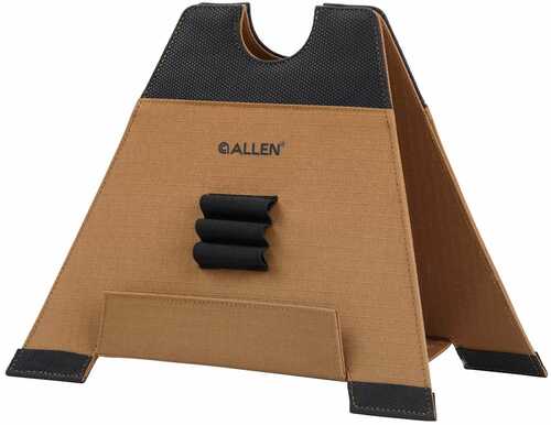Allen 18414 X-focus Shooting Rest Made Of Coyote With Black Accents Polyester Weighs 1.26 Lbs 12" 10.50" H & Folda