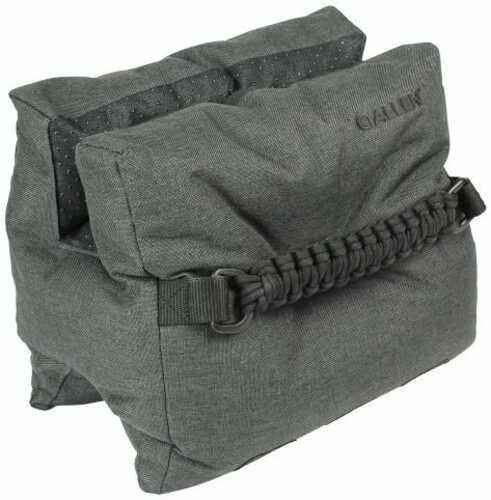 Allen 18416 Eliminator Shooting Rest Prefilled Front Bag Made Of Gray Polyester, Weighs 12.10 Lbs, 11.50" L X 7.50" H