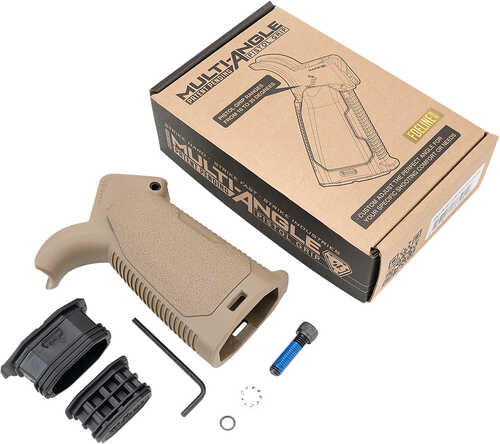 Strike Industries Multi-Angle Pistol Grip Flat Dark Earth Polymer For AR-Platform