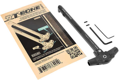 Strike Industries T-Bone Charging Handle .223/5.56X45mm Nato Black Polymer Handles Aluminum Shaft For