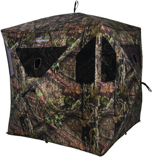 Click to see larger image. Ameristep Brickhouse Ground Blind Hub-Style Mossy Oak Break-Up Country 300 Durashell Plus 67" High 75" Wid