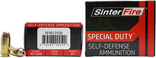 Sinterfire Inc 40 S&w 125 Gr Lead Free Frangible-img-0