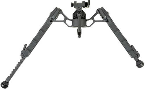 Accu-Tac FCASQD-G205 FC-5 G2 Arca Spec QD Bipod Made Of Black Hardcoat Anodized Aluminum With Style Rail Attachment