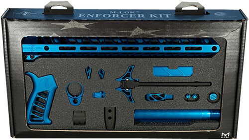 Timber Creek Outdoors Enforcer Complete Build Kit Blue Anodized For AR-15