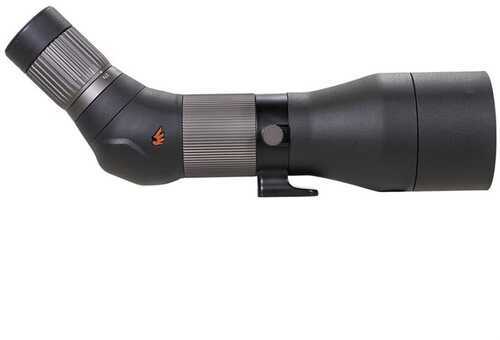 Gunwerks Ay-r-e1002 Revic Acura 27-55x 80mm Black Overmolded Rubber Angled Body Grid W/moa & Mil Ranging Scale Reticle