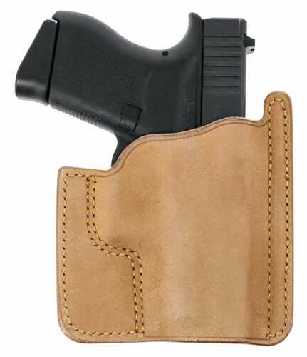Galco Ph800 Front Pocket Natural Horsehide Glock 43/43x/43 Mos Ambidextrous Hand