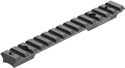 Leupold 182846 Backcountry Base For Rifle Nosler 21 Cross-slot For Short Action Matte Black Aluminum