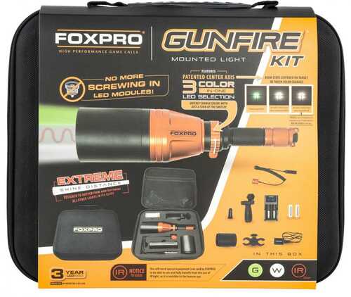 Foxpro Bowfire Black/orange Led