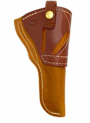 Hunter Company 2600-4 Range Ride Owb Size 4 Chestnut Tan Leather Belt Slide Fits Sa Revolver 4.50-5" Barrel Ambidextrous