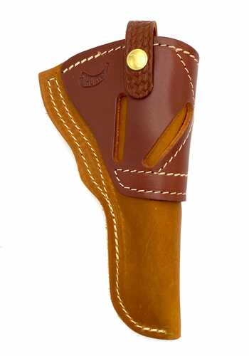 Hunter Company 2600-6 Range Ride Owb Size 6 Chestnut Tan Leather Belt Slide Fits Sa Revolver 6-7" Barrel Ambidextrous