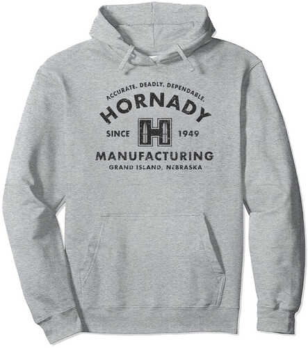 Hornady 99598xxxl Accurate, Deadly, Dependable Gray Long Sleeve 3xl