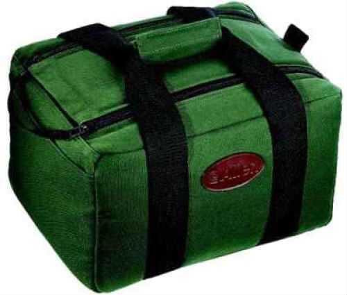 Allen Cases Canvas Green Shooting Bag With External Zipper Pocket For Small Items Md: 2202