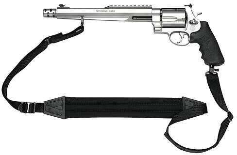 Smith & Wesson M500 500 S&W 10.5" Barrel Hogue Grip Stainless Steel 5 Round Revolver 170231