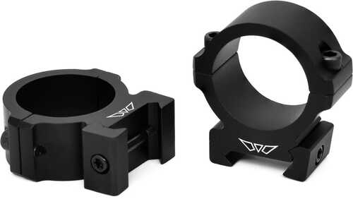 Warne Scope Mounts Vapor Horizontal 1 High Matte Rings