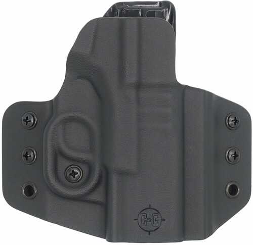 C&g Holsters 0950100 Covert Owb Black Kydex Belt Loop Fits <span style="font-weight:bolder; ">Springfield</span> Hellcat Right Hand