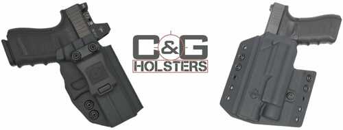 C&g Holsters 0286100 Covert Owb Black Kydex Fits Sig P320 Right Hand