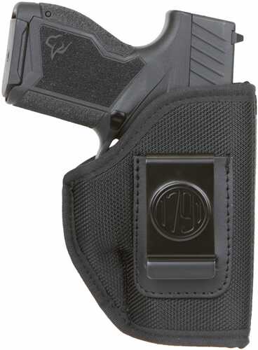 1791 Premium Nylon Inside Waistband Holster Size Matte Finish Construction Black Right Hand Pn-iwb-1-blk-r