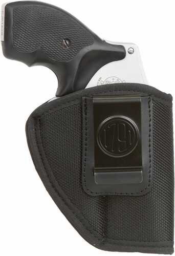 1791 Premium Nylon Inside Waistband Holster Size 2 Matte Finish Construction Black Right Hand Pn-iwb-2-blk-r