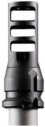 Dead Air Armament AR-10 7.62mm Nato Muzzle Brake/QD Key Mount Suppressor Threaded 5/8X24 Steel Matte Black DA102