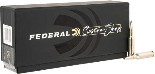 Federal FCS65CRDTA1SC Custom Rifle Ammo 6.5 Creedmoor 130 Grain Terminal Ascent 20 Per Box