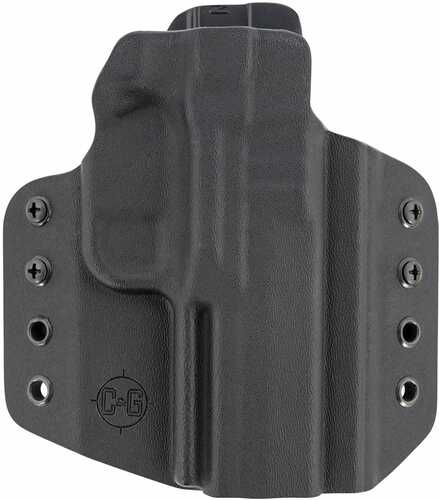 C&g Holsters Covert Black Kydex Paper Fits Fn 509 509/tactical Right Hand