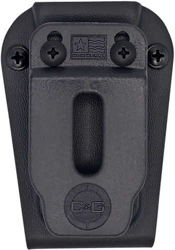 C&G Holsters Universal Single Stack Black Kydex Belt Clip Compatible W/ Stack/Sig P365/Glock 43X/Springfield Hell
