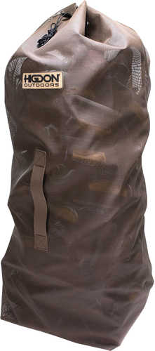 Click to see larger image. Higdon Outdoors 37179 Decoy Bag Large Black Pvc Coated Mesh 51" X 18" X 15" Holds Up To 56 Standard Decoys