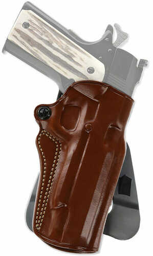 Galco Sm2-800 Speed Master 2.0 Owb Tan Leather Paddle Fits Cz P-10m/glock 43/43x Right Hand