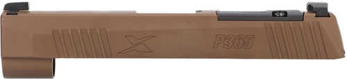 Click to see larger image. Sig Sauer 8900987 P365 Xl Slide Assembly With Micro-Optics Cut, Coyote Tan Nitride, XRAY3 Day/Night Sights For 9mm 3.7"