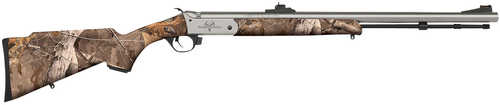 Traditions R721108432S Buckstalker XT 50 Cal 209 Primer 24", Stainless Cerakote Barrel/Rec, Next Camo Wyld Synthetic Sto