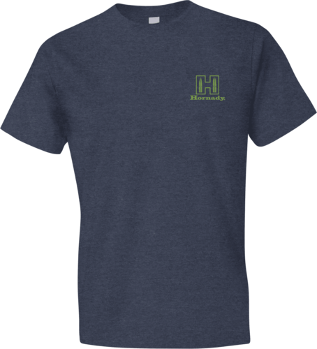 Horizon Design 30993 Hornady T-shirt Logo Stamp Indigo Large