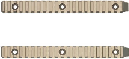 Q Llc Toprail8.5in12 The Fix 1913 Picatinny Rail 8.50", 12 Mil, Clear Anodized