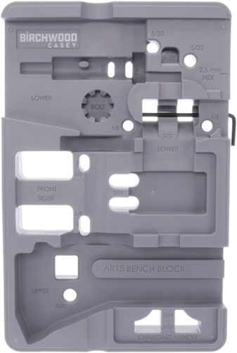 Birchwood Casey Arbench-block Bench Block Gray Ar-15