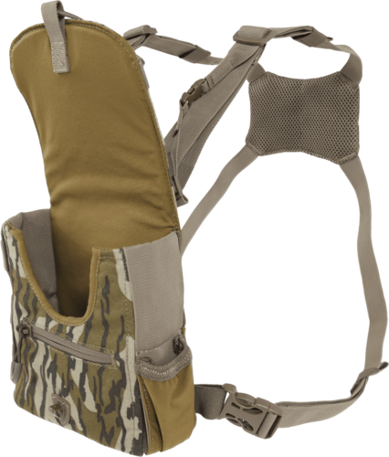 Muddy Mud-bpk-bhmo Pro Bino Harness Mossy Oak Bottomland Polyester Velcro Closure