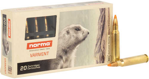 Norma<span style="font-weight:bolder; "> 223</span> Remington 55 Grain Polymer Tip Dedicated Hunting Varmint Ammo