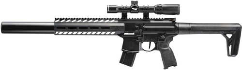 Sig Sauer Airguns MCX Air Gen 2 Co2 177 Pellet 18" 30Rd, Black, M-LOK Handgaurd, Flat Trigger, C02 S AIRMCX177G2BLKSCOPE