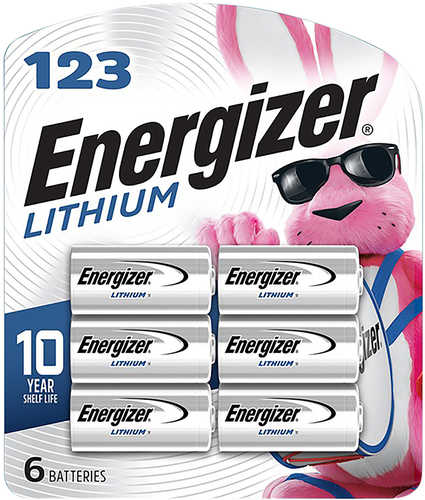 Energizer El123BP-6 Cr123 Lithium Battery