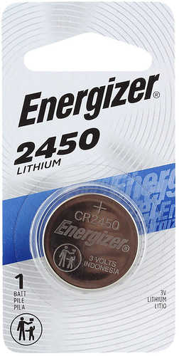 Rayovac ECR2450 Energizer 2450 Lithium Battery Silver