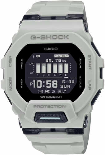 G-shock/vlc Distribution Gbd200uu9 G-shock Tactical White Stainless Steel Bezel 145-215mm