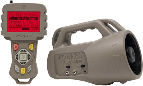 Foxpro Prowler Prowler Digital Call Attracts Predators Features Tx433 Transmitter Tan ABS Polymer