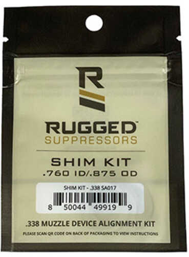 Rugged Suppressors Shim Kit .338Cal SA017