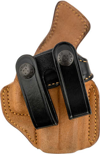 Galco RG800BRB Royal Guard IWB Natural/Black Horsehide, Fits G43, Belt Loop, Right Hand